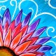Colorful Sunflower