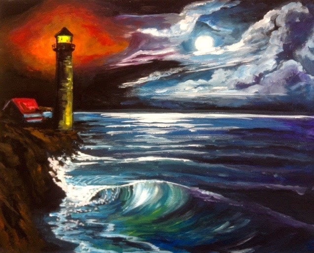 Bob Ross Lighthouse