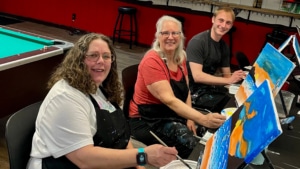 Paint and Sip Group Shot