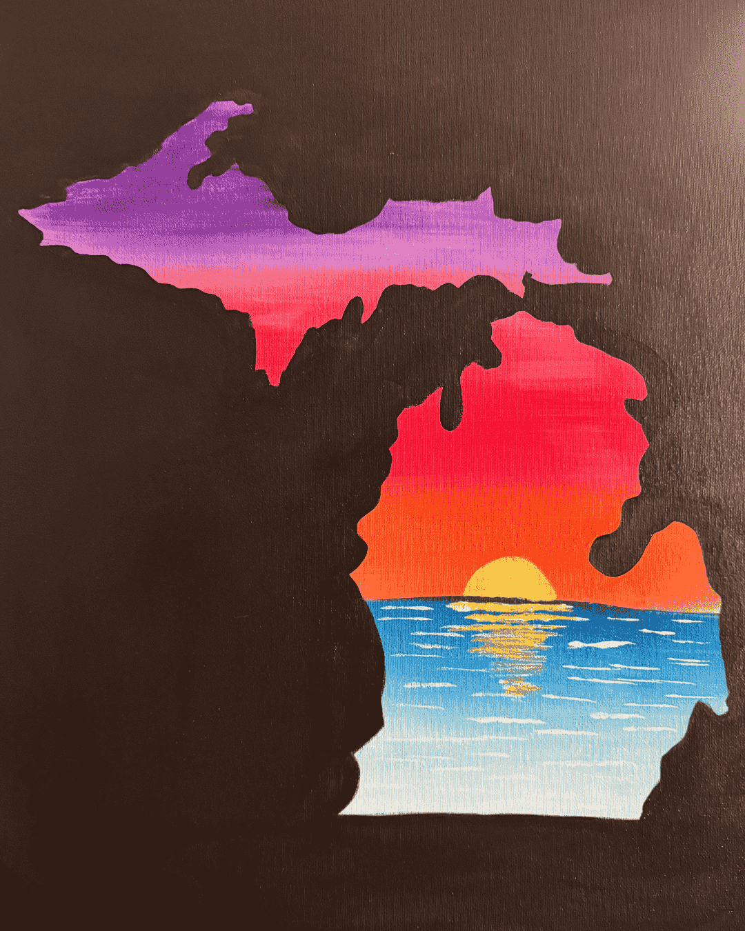 Sunset in Michigan