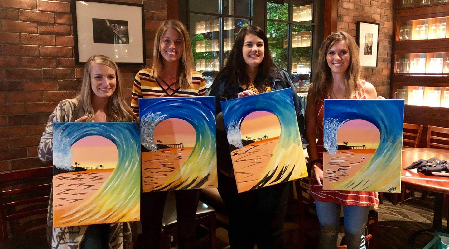 Paint and Sip Live: Virtual Painting Parties & Paint Night At Home