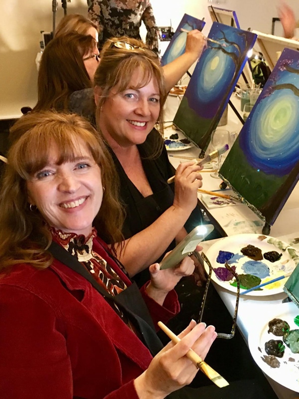 Fall by the Water – Paint and Sip Event - Wine and Canvas - Columbus