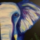 colorful elephant