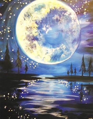 Moon Dance Paint and Sip