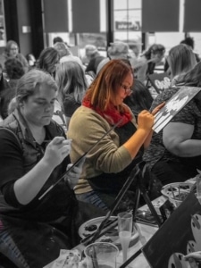 paint and sip columbus painting