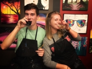 paint and sip columbus painting date night