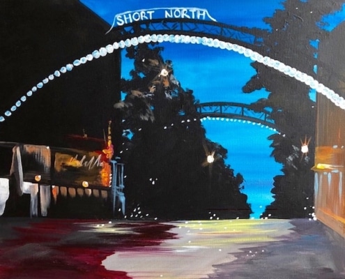 paint and sip columbus painting short north