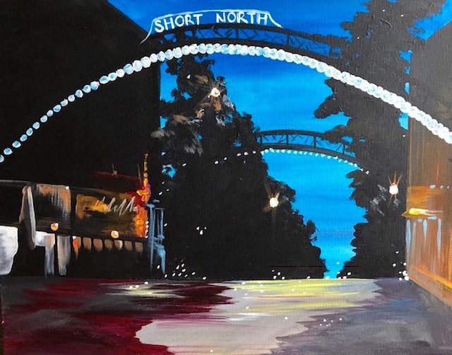 paint and sip columbus painting short north