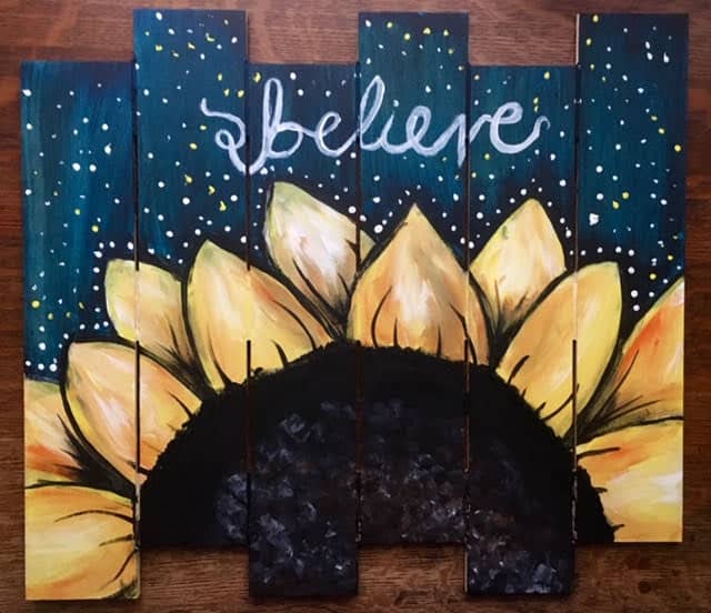 paint and sip columbus, paint and sip, columbus, things to do in columbus, painting, wood art