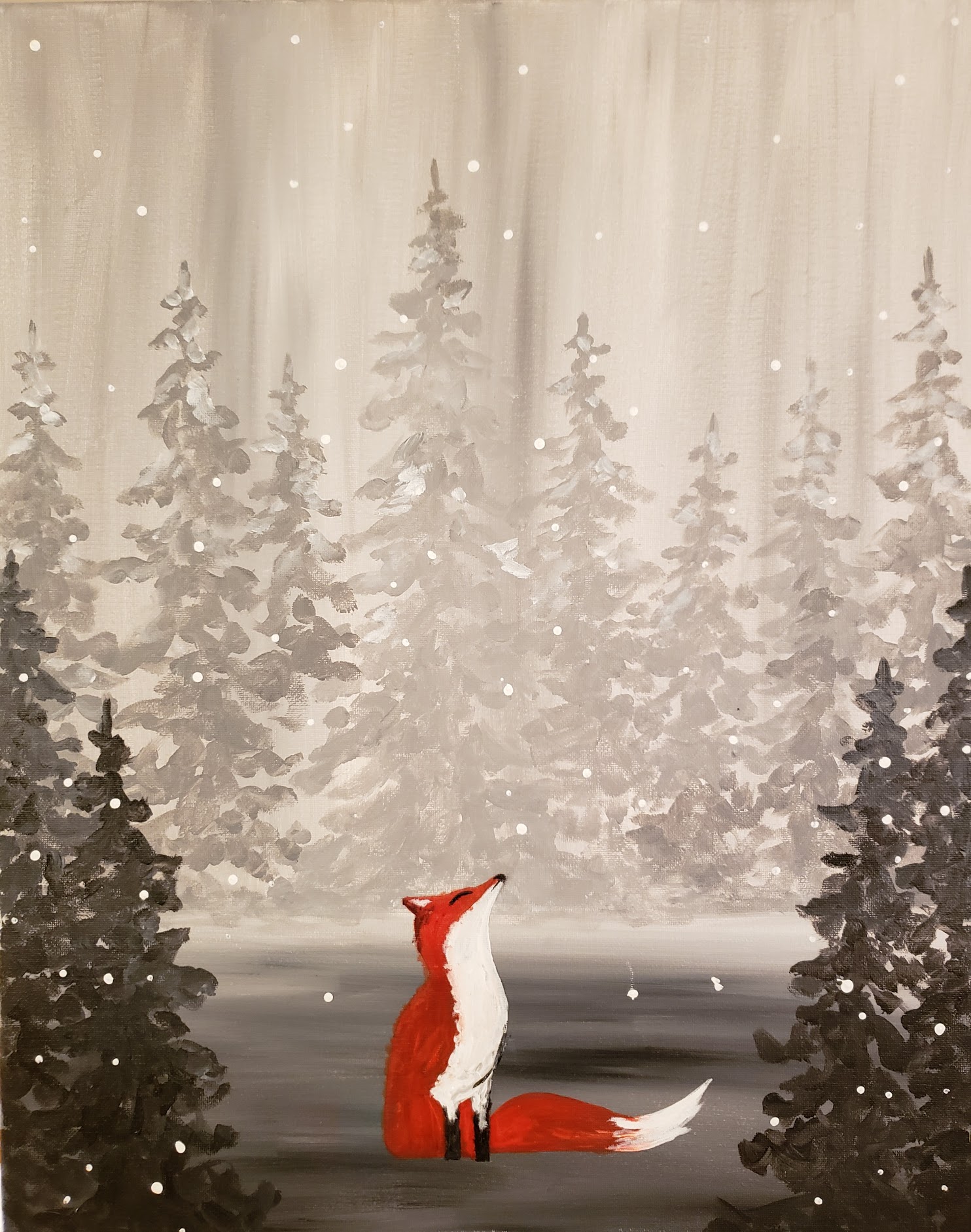 paint and sip, things to do in columbus, painting, wine and canvas