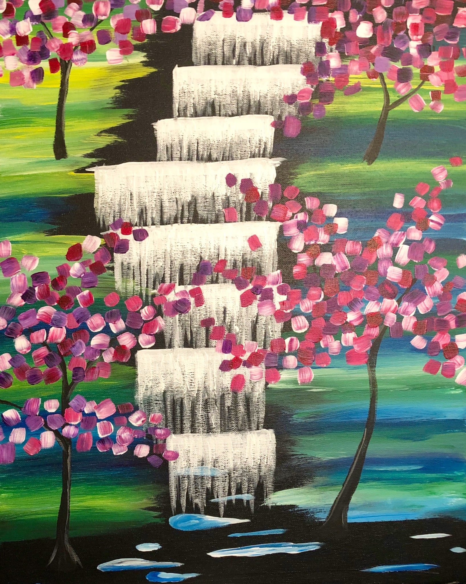 paint and sip, sip and paint, paint and sip columbus, wine and canvas, painting, wine, things to do this weekend in columbus