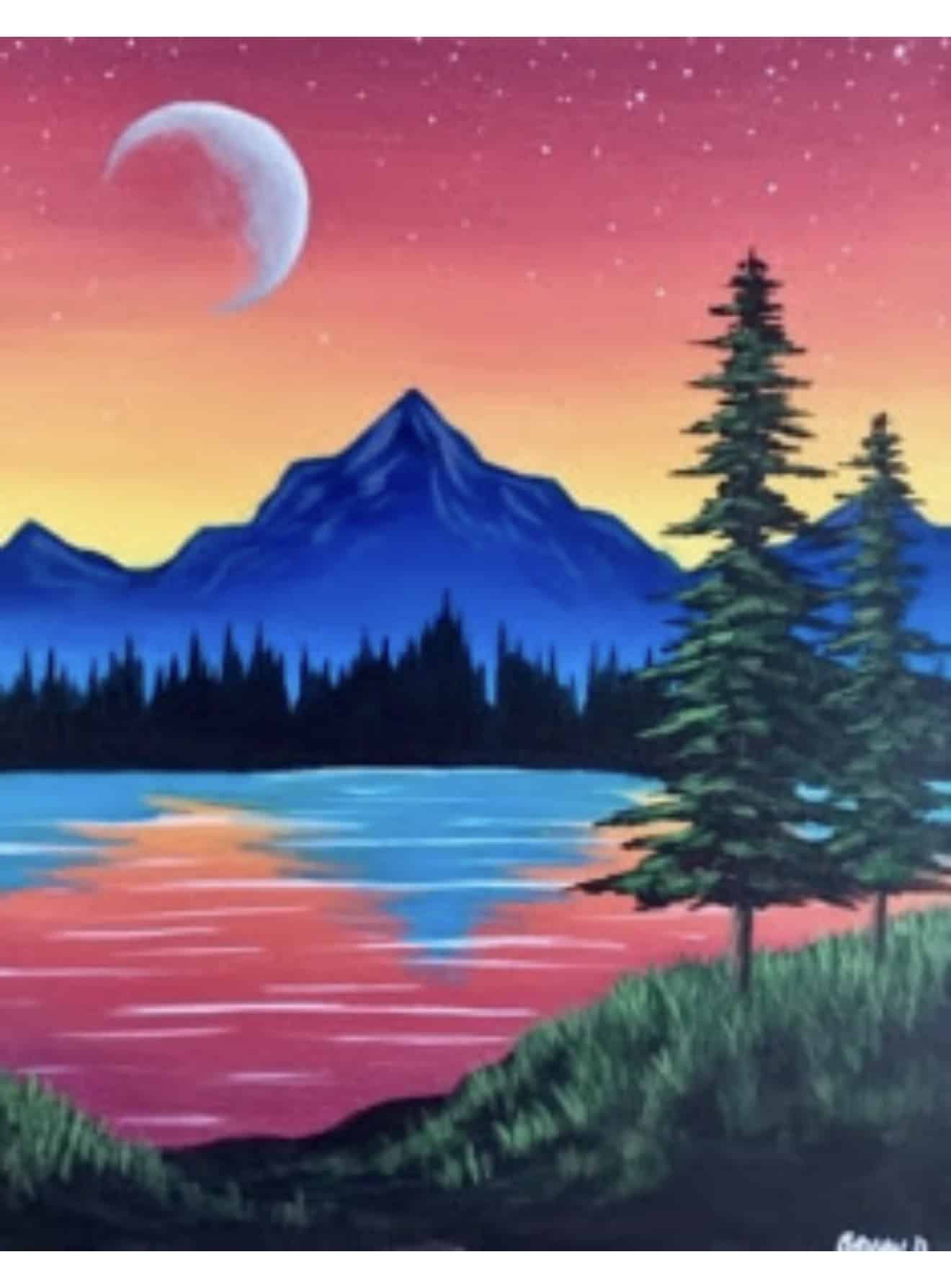 paint and sip, paint and sip columbus, sip and paint, sip and paint columbus, columbus ohio, wine and canvas, painting, paint night, girls night out in columbus, date night, drink specials