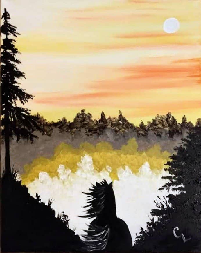 paint and sip columbus, paint and sip, sip and paint, sip and paint columbus ohio, wine and canvas, wine, paint night, paint near me, art in columbus, things to do in columbus this weekend