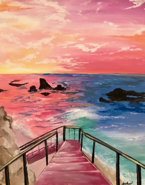 paint and sip columbus, sip and paint columbus, paint and sip, sip and paint, columbus ohio, art in columbus, painting, girls night out, wine, fun, wine and Canvas Columbus