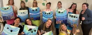 Fort Lauderdale Birthday Paint and Sip