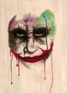 Orlando Paint and Sip Dripping Clown at Flippers O-Town West