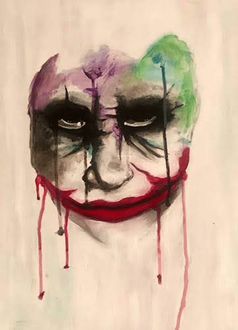 Orlando Paint and Sip Dripping Clown at Flippers O-Town West