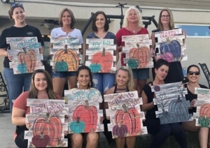 Estero Art Party - Flip Flop Wood Signs