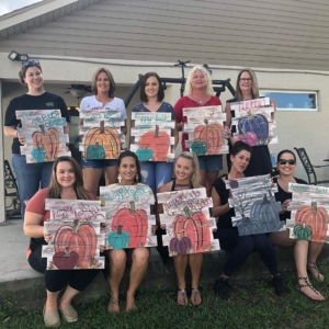 La Playa Beach & Golf Resort Paint Party-Wood Design