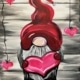 Clermont Paint n Sip - Valentine Gnome