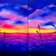 Date Night Paint n Sip - Summer Sunset Over the Lake
