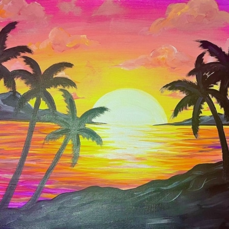 St Pete Art and Wine- Florida Evening Sundown