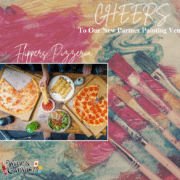 Wine and Canvas is Teaming Up with Flippers Pizzeria