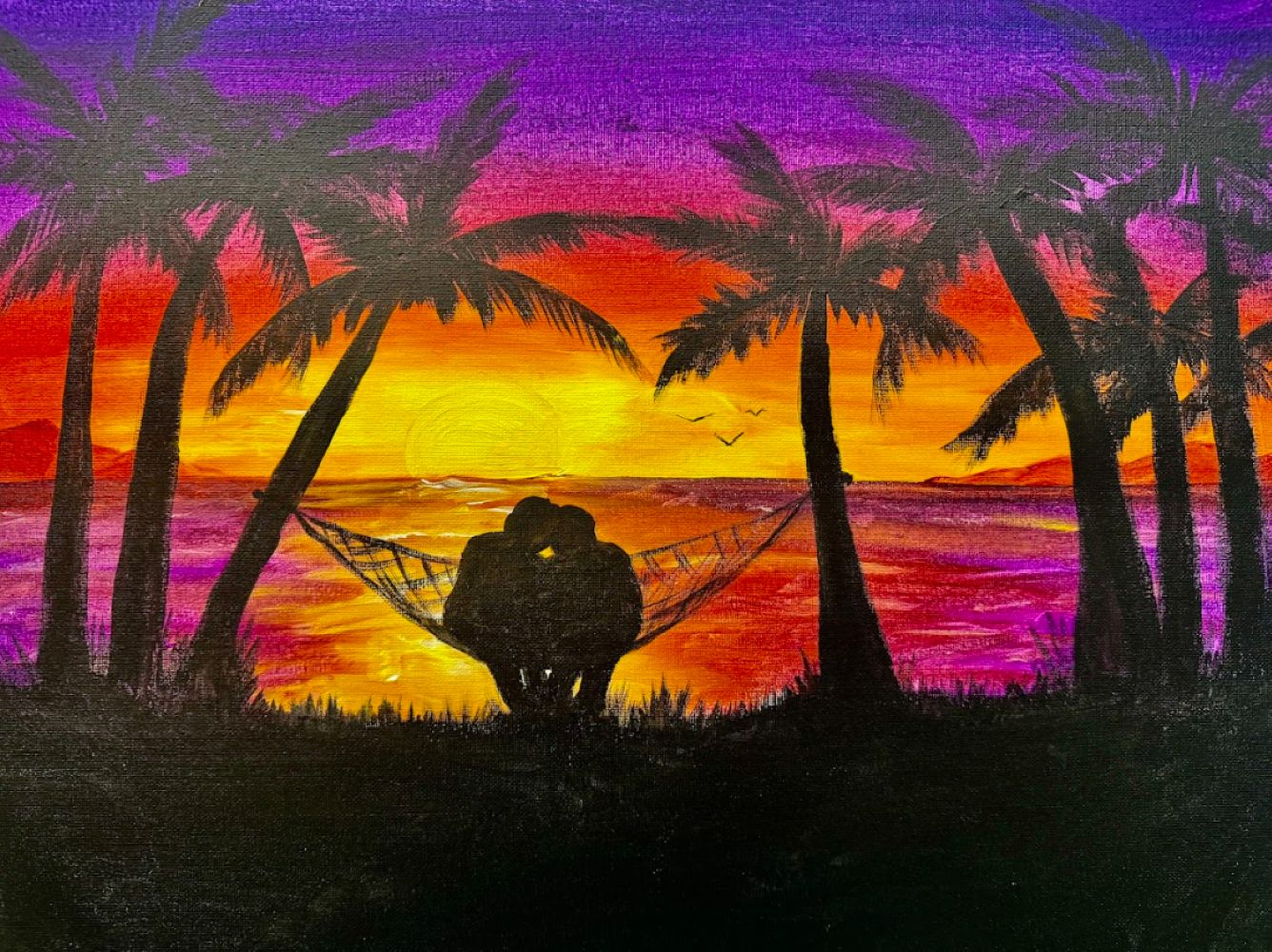 Orlando Art Experience - Silhouetted Love