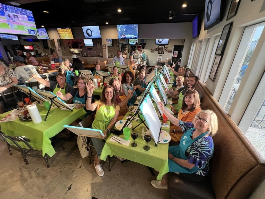 Brushes and Backing: How Paint Events Empower Local Artists
