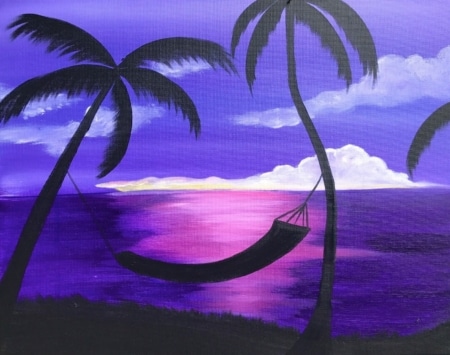 Orlando Sip & Paint - Tropical View