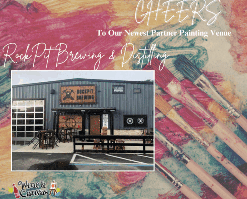 Wine and Canvas is tapping into creativity with RockPit Brewing & Distilling!