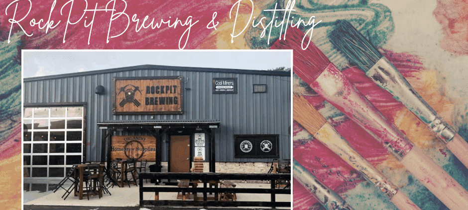 Wine and Canvas is tapping into creativity with RockPit Brewing & Distilling!