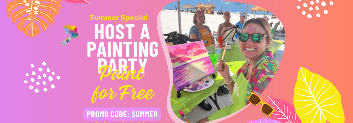 Sizzling Summer Special: The Party Host Paints FREE! ☀️