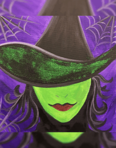 Orlando Paint and Sip Witching Gravity at Flippers O-Town West