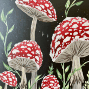 🍄 Orlando Paint Night: Cottage Core Mushrooms @ Flippers SODO