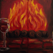 Orlando Sip and Paint: A Cozy Fire @ Gravity Taproom