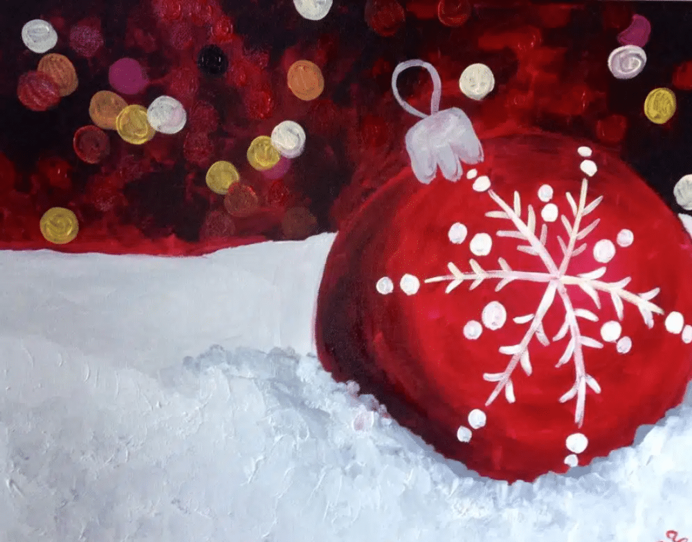 ๐ Orlando Paint Party: Snowy Ornament @ Gravity Taproom