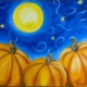 Fort Lauderdale Paint and Sip - Moonlit Pumpkins