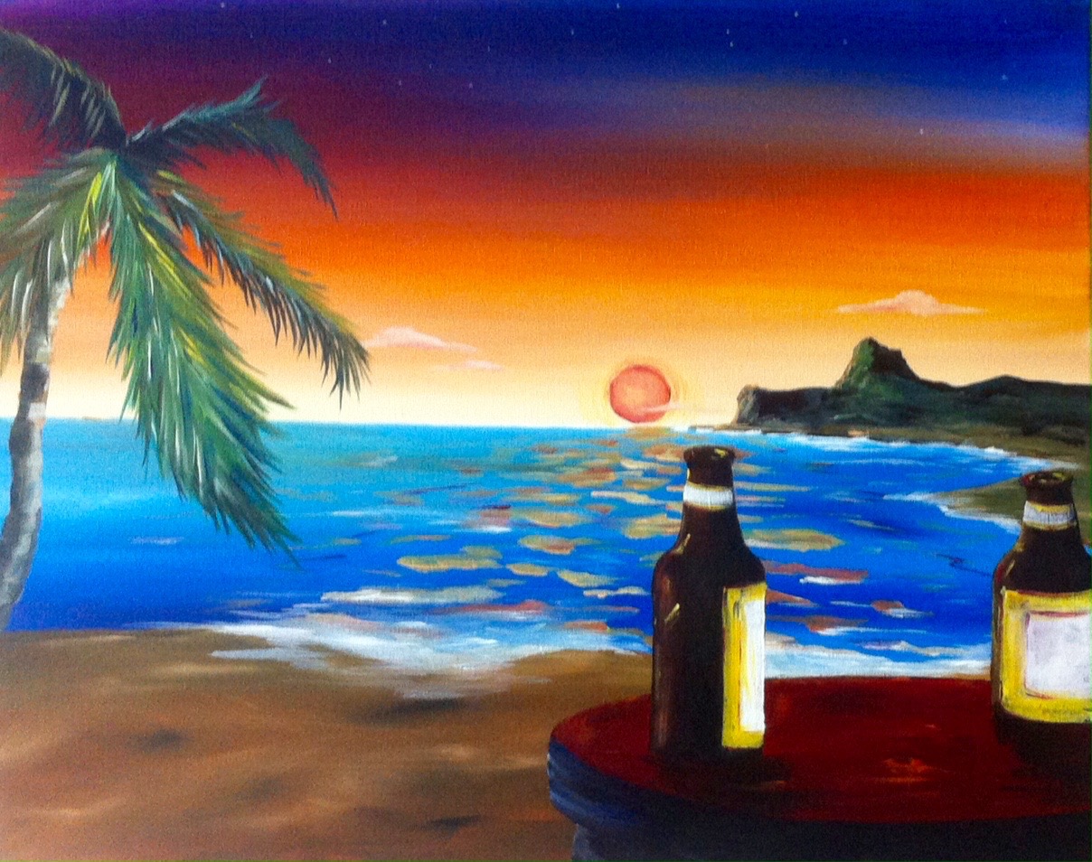 Fort Lauderdale Paint and Pour - Relaxation