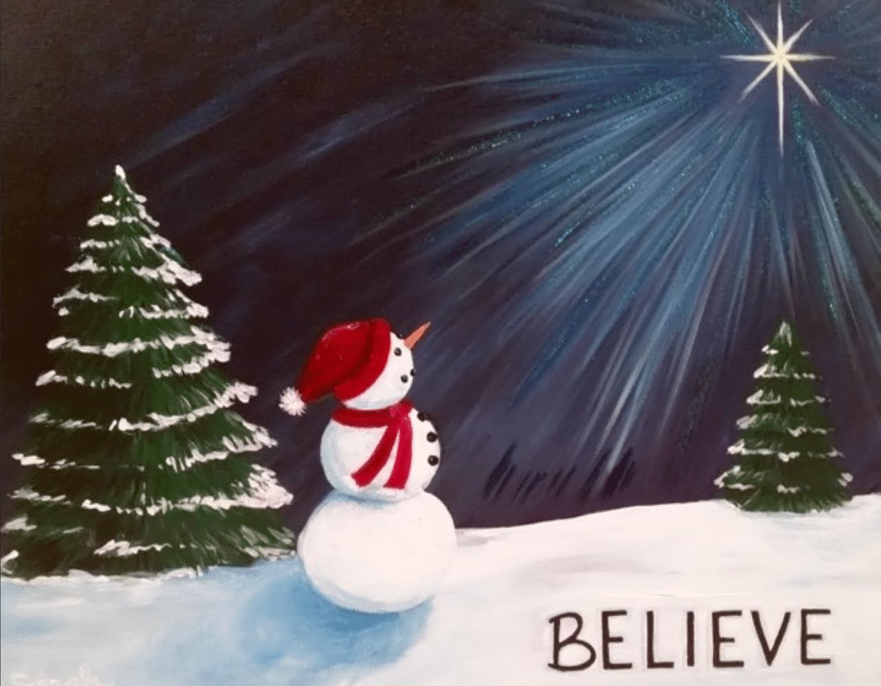 Fort Myers Paint and Pour - Believe