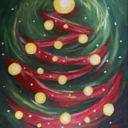 Naples Paint Night - Christmas Tree Twirl