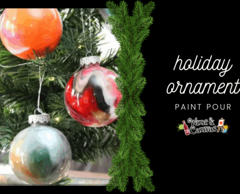 Ornament Pour Paint Party 🌟Holiday Fun in Fort Myers