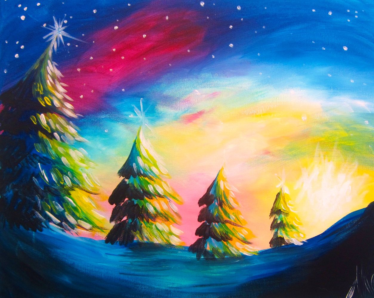 Fort Myers Winter Paint and Sip - Starlight Pines
