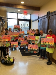 Paint and Sip at Aspirations Winery