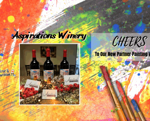 New Paint Venue in Clearwater at Aspirations Winery! 🍷🎨