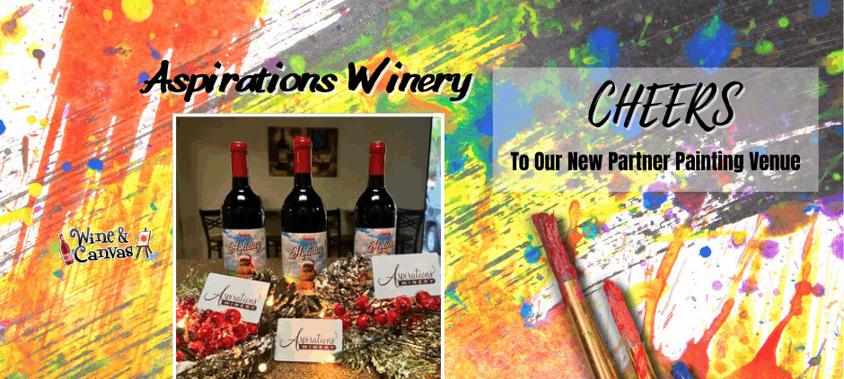New Paint Venue in Clearwater at Aspirations Winery! 🍷🎨