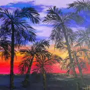 Golden Gate Paint Night - Sunset in Paradise