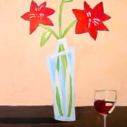 Tampa Paint and Sip - Flowers and Wine