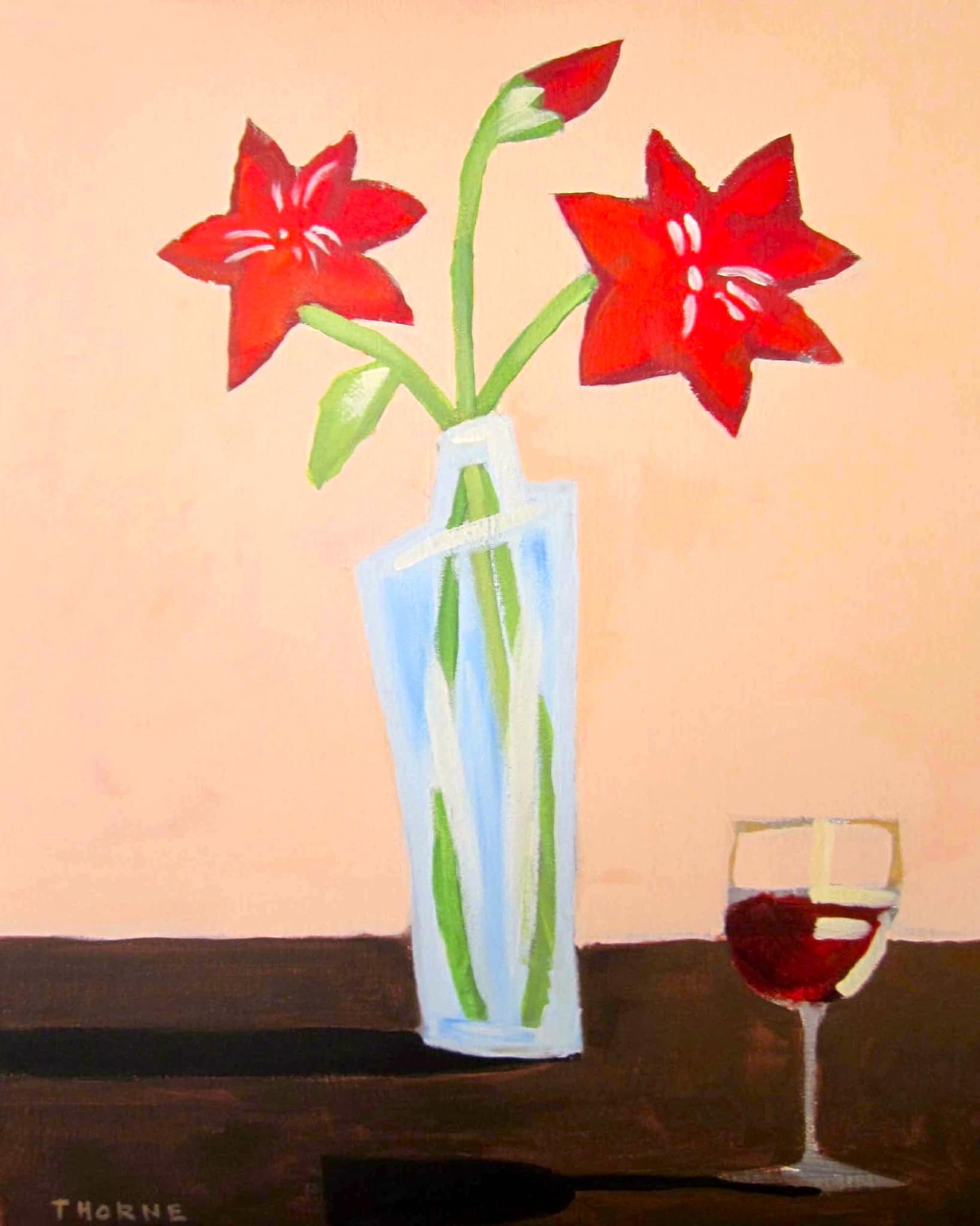 Tampa Paint and Sip - Flowers and Wine