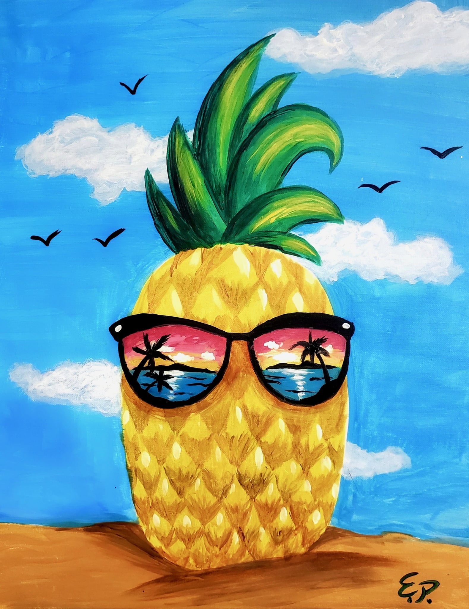 Fort Myers Art and Wine - Beach Pineapple